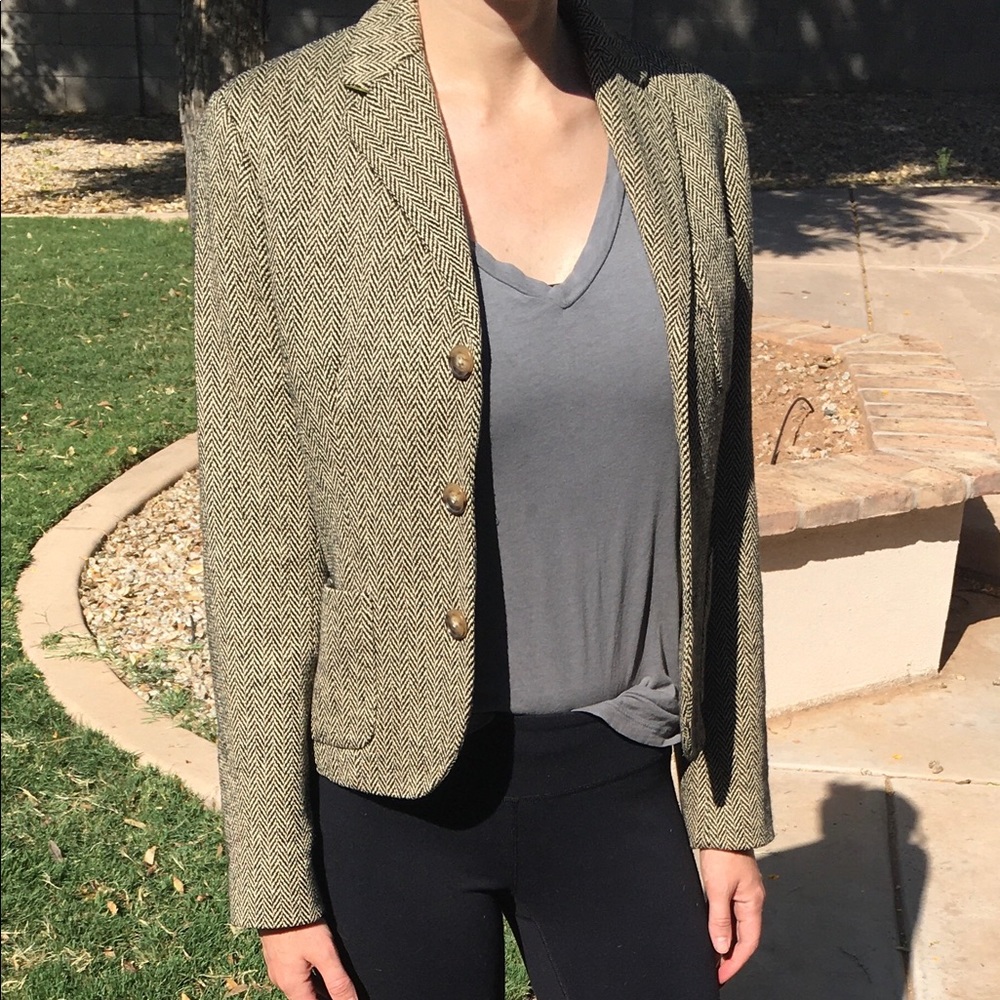 Wool/silk RALPH LAUREN authentic designer blazer